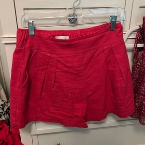 Abercrombie and fitch red shorts
